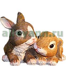 Фигура садовая ЗАЙЧИК С ЗАЙЧИХОЙ купить