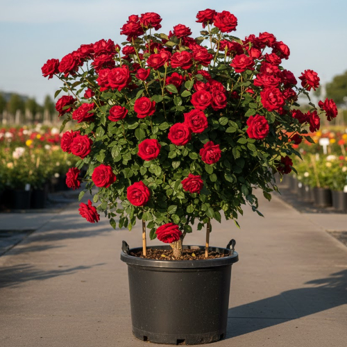 Роза штамбовая Гранд Гала купить