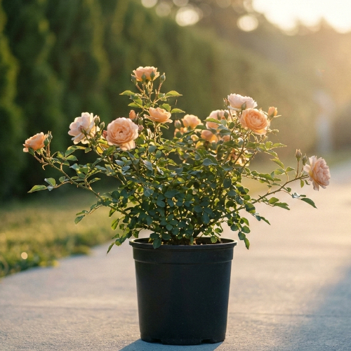 Роза почвопокровная Фламентанц купить